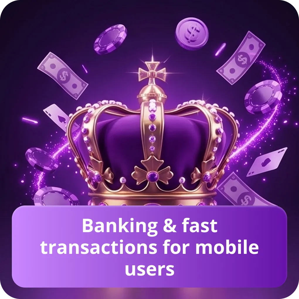 Banking & fast transactions for mobile users