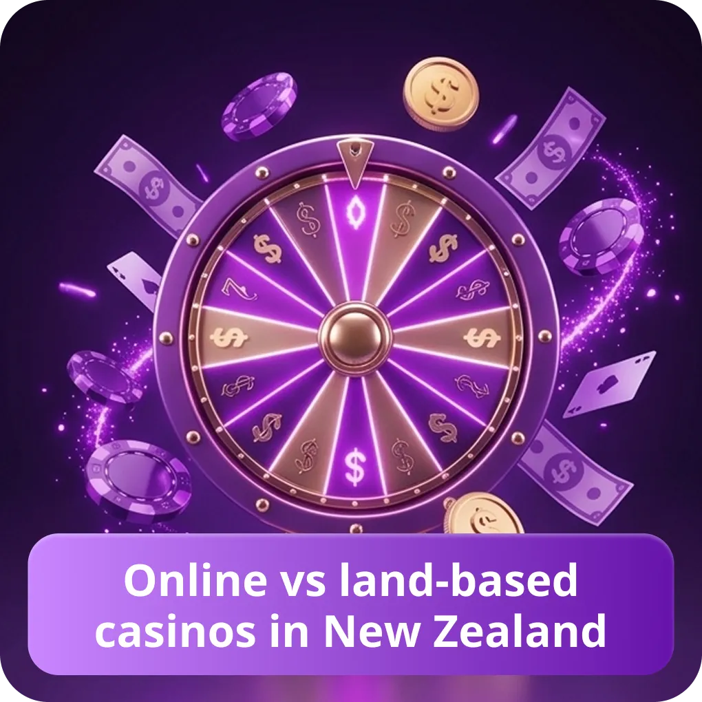 Online vs land-based casinos in New Zealand 