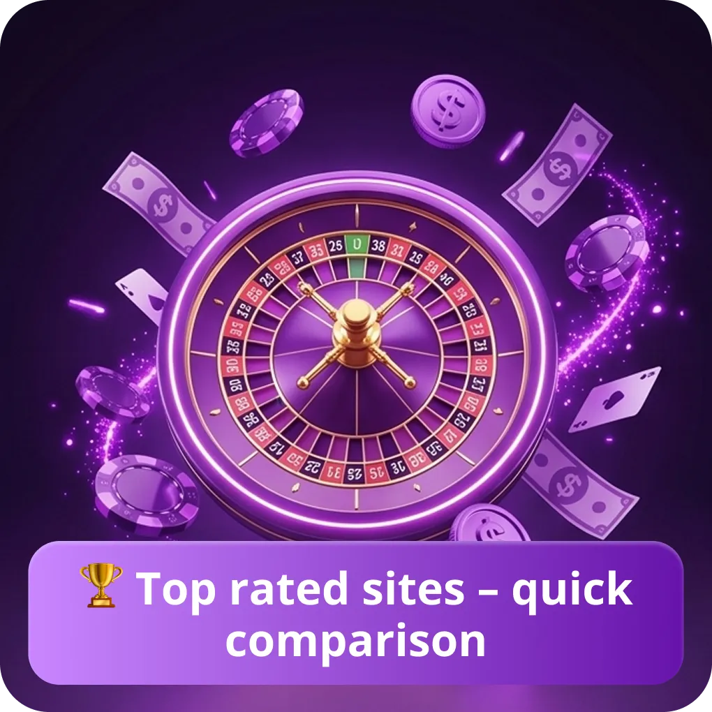 🏆 Top rated sites best online casino – quick comparison 